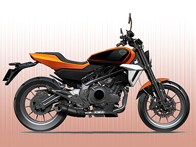 Proyecto de Harley-Davidson para su nueva 350